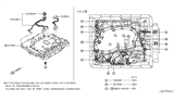 Diagram for Nissan Frontier Valve Body - 31705-3DX8E