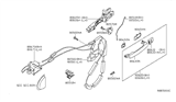 Diagram for 2006 Nissan Frontier Door Handle - 80606-EA060