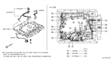 Diagram for 2005 Nissan Frontier Valve Body - 31705-3DX8D