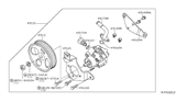 Diagram for 2007 Nissan Xterra Power Steering Pump - 49110-EA200