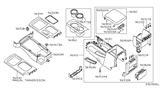 Diagram for 2007 Nissan Frontier Shift Indicator - 96940-EA003