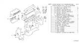 Diagram for 2007 Nissan Frontier Cylinder Head Gasket - 10101-EA225