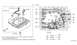 Diagram for 2017 Nissan Frontier Valve Body - 31705-62X1C