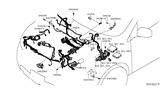 Diagram for 2019 Nissan Rogue Battery Cable - 24012-9TG7C