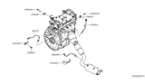 Diagram for Nissan Juke Oxygen Sensor - 226A0-4JM0B