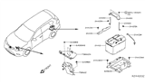 Diagram for 2018 Nissan Rogue Engine Mount - 75860-4BC0B