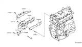 Diagram for Nissan Rogue Exhaust Manifold - 140E2-4BV0A
