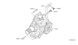 Diagram for 2018 Nissan Rogue Transfer Case - 33100-4BC0B