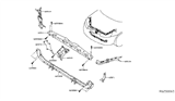 Diagram for 2019 Nissan Rogue Radiator Support - 62511-4BC0A