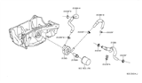 Diagram for Nissan Rogue Engine Oil Cooler - 21305-4BB1A