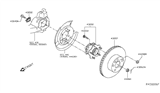 Diagram for 2015 Nissan Leaf Brake Disc - 43206-4BT0B