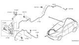 Diagram for 2019 Nissan Rogue Washer Reservoir - 28910-9TG0A