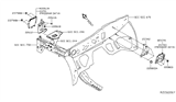 Diagram for 2018 Nissan Rogue Engine Control Module - 23703-6FL0A