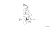 Diagram for 2019 Nissan Rogue Starter Motor - 23300-4BC0A