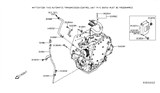 Diagram for 2017 Nissan Rogue Transmission Assembly - 31020-3ZX1D