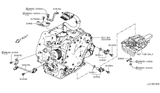 Diagram for 2019 Nissan Rogue Automatic Transmission Shift Position Sensor Switch - 31918-3VX0C