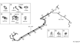 Diagram for Nissan Rogue Fuel Line Clamps - 17571-4BA0A