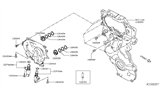 Diagram for 2018 Nissan Rogue Oil Filter - 15200-BV80A