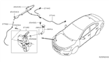Diagram for 2014 Nissan Altima Washer Reservoir - 28910-3TA2A