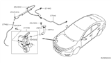 Diagram for Nissan Altima Washer Reservoir - 28910-3TA1B