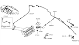 Diagram for 2018 Nissan Altima Antenna Cable - 28243-9HU0A