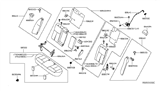 Diagram for 2014 Nissan Altima Seat Cover - 88670-3TB0B