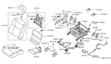 Diagram for 2015 Nissan Altima Air Bag Control Module - 98856-3TY0A