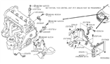 Diagram for 2012 Nissan Frontier Oxygen Sensor - 22693-1MR0A