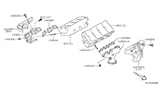 Diagram for 2019 Nissan Murano Exhaust Manifold - 14002-JA10B