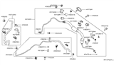 Diagram for 2020 Nissan Maxima Power Steering Hose - 49721-3TA2A