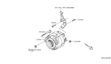 Diagram for Nissan Alternator - 23100-3TA1B