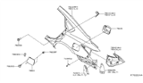 Diagram for 2013 Nissan Altima Fender - G8100-3TAMD