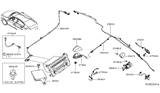 Diagram for 2014 Nissan Maxima Antenna - 28208-ZX60A