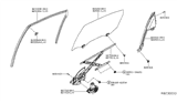 Diagram for 2016 Nissan Altima Window Run - 82330-9HS0A