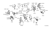 Diagram for 2013 Nissan Altima Engine Mount Bracket - 11360-3TS0A