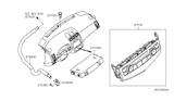 Diagram for 2017 Nissan Altima Blower Control Switches - 27500-9HS0A