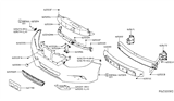 Diagram for 2017 Nissan Altima Grille - 62254-9HS1A