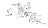 Diagram for 2020 Nissan Altima Brake Disc - 40206-3TA0A