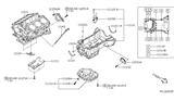 Diagram for Nissan Pathfinder Crankshaft Seal - 12296-9HP0A