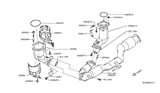 Diagram for 2015 Nissan Altima Catalytic Converter - 208A2-3JG0A