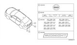 Diagram for 2016 Nissan Altima Emblem - 84890-9HS0A