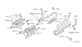 Diagram for 2013 Nissan Altima Valve Cover Gasket - 13270-JA10B