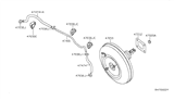 Diagram for 2016 Nissan Altima Brake Line - 47401-3TA0A