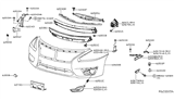 Diagram for Nissan License Plate - 96210-9HS0A