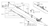 Diagram for 2017 Nissan Altima Tie Rod End - D8520-3TA0A