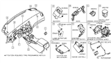 Diagram for 2015 Nissan Altima Body Control Module - 284B2-3TA0D