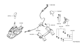 Diagram for 2017 Nissan Altima Automatic Transmission Shifter - 34901-3NW4A