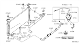 Diagram for Nissan Altima Cooling Hose - 21501-3TA0A