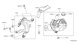 Diagram for 2016 Nissan Altima Power Steering Pump - 49110-3TA7B