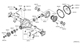 Diagram for 2017 Nissan Titan Transfer Case Seal - 38189-EZ40A